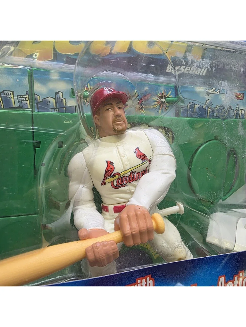 1998 STARTING LINEUP Pro Action Mark McGwire Collectible Figure St. Louis Cards